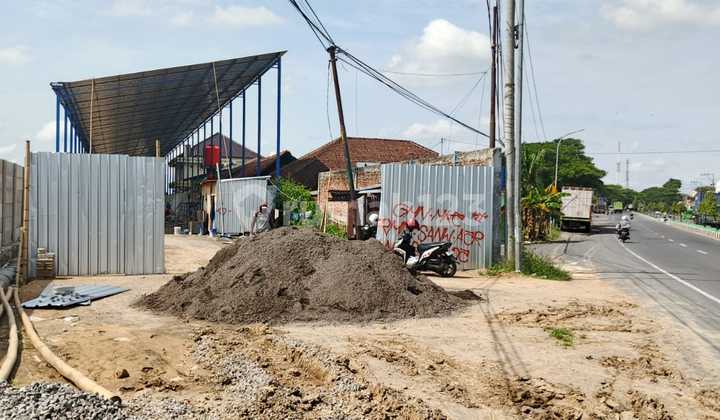 New Building Warehouse for Sale and Rent on Solo-Jogja Main Road, Pakis