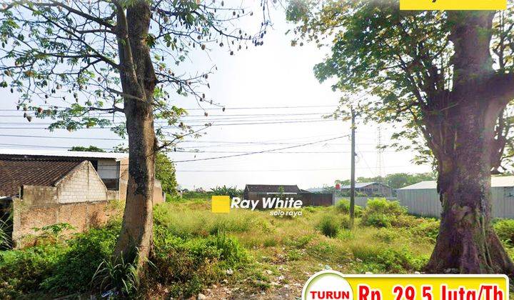 Tanah Akses Kontainer Cocok Untuk Gudang Jl. Indronoto,Kartasura 1