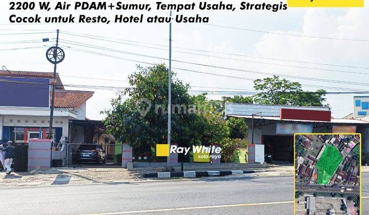 Dijual Ruang Usaha + Tanah Luas Dekat Dengan Terminal Bawen 1