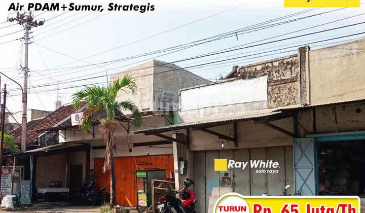 Disewakan Ruko di Jl. Adi Sumarmo, Banjarsari, Solo 1
