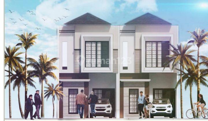 Rumah Baru 2lt Minimalis Lingkungan Tenang Nyaman di Rungkut Asri 1