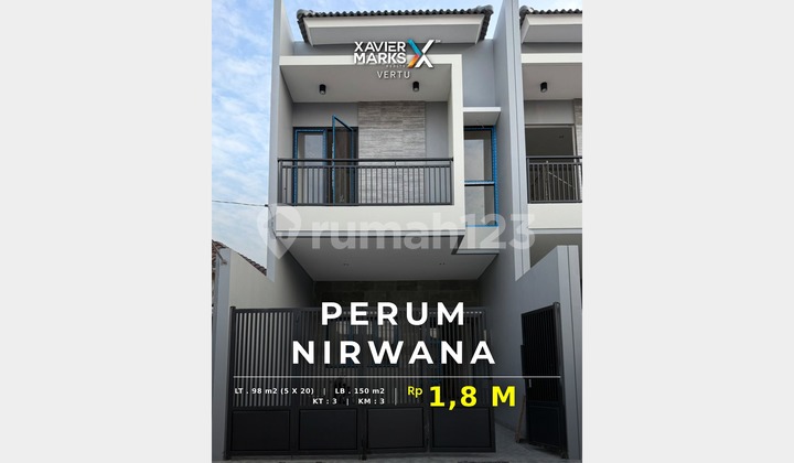 Minimalist New House, 2 Floors, Nirwana Housing, Near IPH, SBY