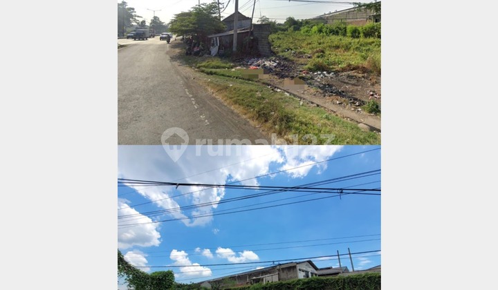 Tanah/Kavling Nol Jalan Raya, bisa untuk Gudang/Industri, Krian