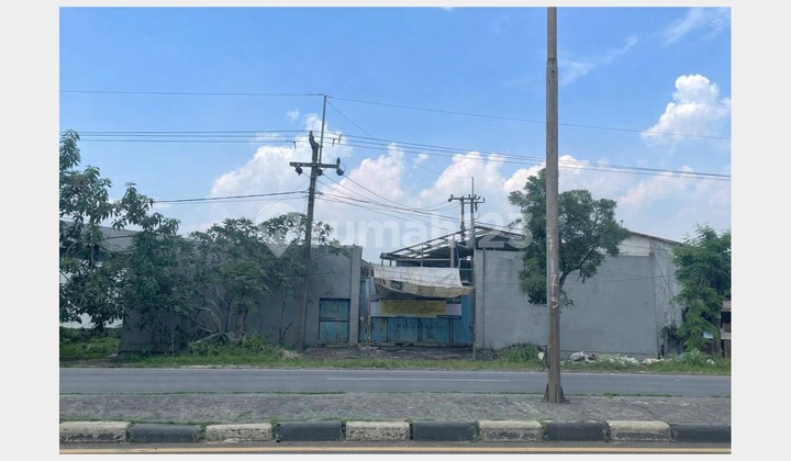 Murah Pabrik + Gudang di 0 Jalan Raya Bypass Krian