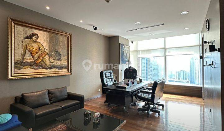 Office Space Equity Tower, Scbd, Size 221 M2, Semi Furnished, World Class Building 1