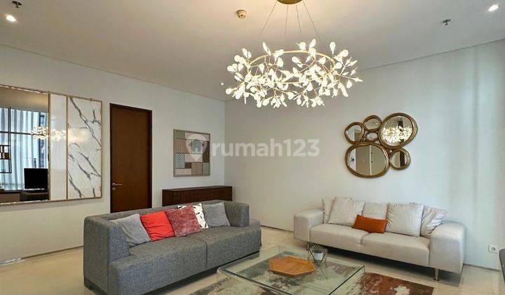 Senopati Suites Tower 2, Prestigious Area And Luxury Complex, 3 Bedroom With Nice Open Kitchen And Balcony, Good Condition And Ready To Move In 1