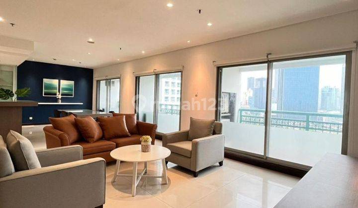 For Sale Pavillion, Karet, 2 BR + Study, Size 110 M2, Furnished, Mid Floor 1