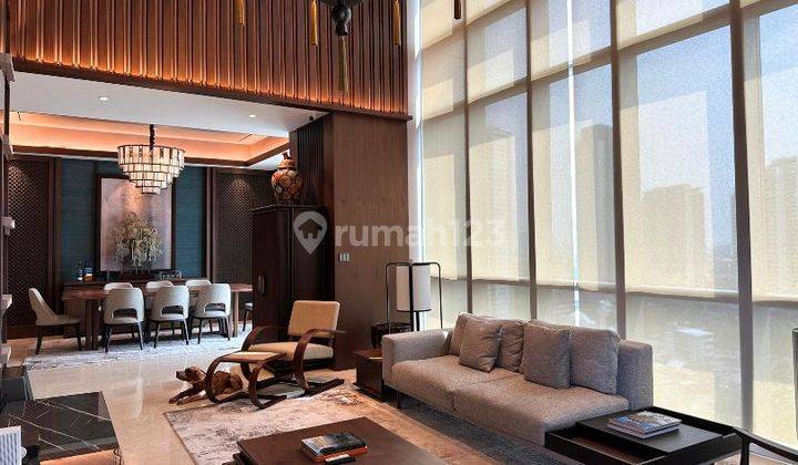 ANANDAMAYA RESIDENCES, SUDIRMAN, JAKARTA SELATAN, TYPE SIGNATURE WITH INDOOR PRIVATE POOL, 4 BEDROOM AND SIZE 363 m2, MODERN ETHINC, RARE UNIT 1