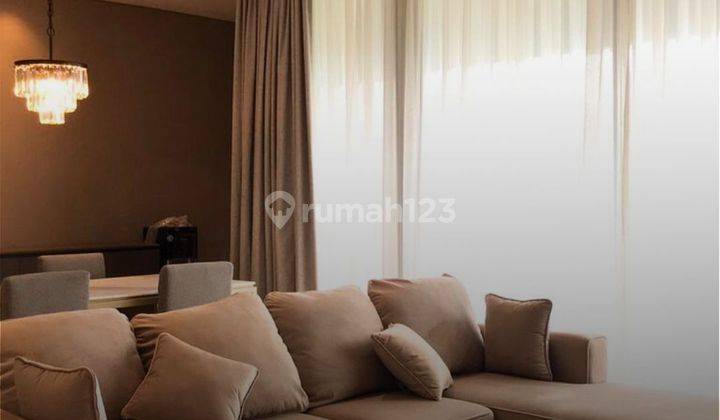 Casa Domaine, Sudirman, Jakarta Selatan, Tipe 3 Kamar Tidur, Ada Balocny, Kondisi Tersewa Furnished, Harga Murah 1