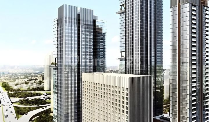 Private Office Space Mangkuluhur City, Semanggi, Bare Condition - 1755 Sqm, High Floor View Sudirman & Kuningan