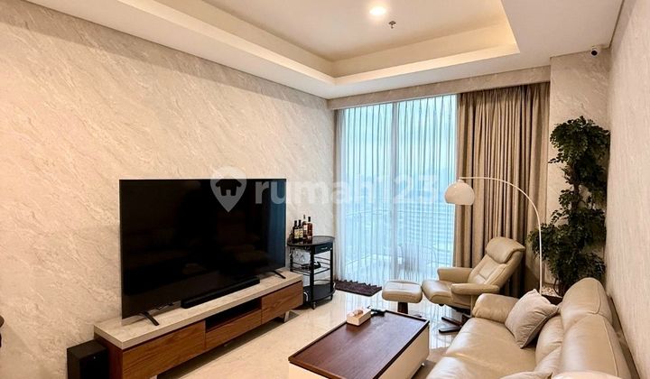 Tersedia Pondok Indah Residence, Pondok Indah, 1 Bedroom Luas 80 Sqm, Fully Furnished, Lantai Tinggi, View City, Unit Baru