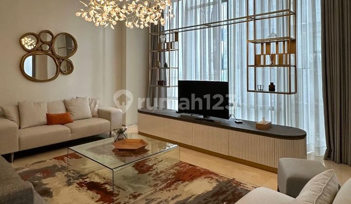 SENOPATI SUITES TOWER 2, 3 BEDROOM WITH FURNSIHED CONDITON AND NICE OPEN KITCHEN, PET FRIENDLY COMPLEX, RENTED UNTIL EARLY 2026