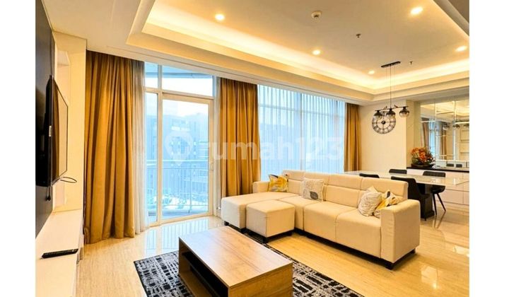 Harga Cuan!! South Hills, 3 Bedroom- 124 Sqm With Private Lift, Lantai Rendah, Fully Furnished, Kondisi Siap Huni! 2