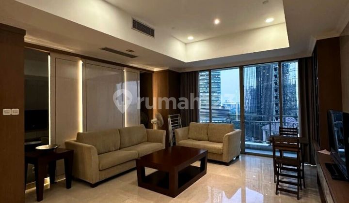 Rare Find!! Sudirman Mansion, 3 Bedrooms - 145 Sqm, Best View to SCBD, Neat and Well-Maintained Unit, Private Lift & Closed Kitchen