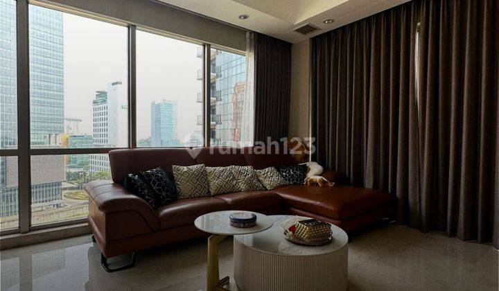 Branz Simatupang, Jakarta Selatan, Type 3 Bedroom Size 169 M2, View Pool City, Corner Unit, Furnished 1