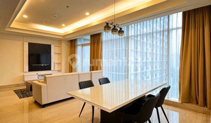 Harga Cuan!! South Hills, 3 Bedroom- 124 Sqm With Private Lift, Lantai Rendah, Fully Furnished, Kondisi Siap Huni!