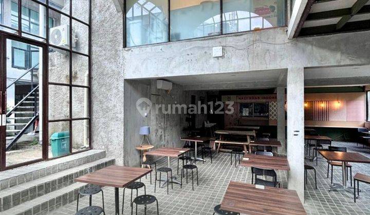 COMMERCIAL AREA HITUNG TANAH BONUS BANGUNAN KEBAYORAN BARU, SIAP UNTUK RESTO & CO WORKING SPACE 1