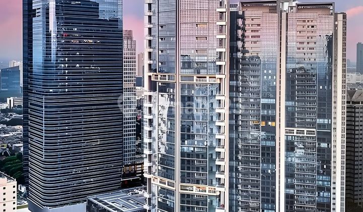 Super Rare Penthouse Anandamaya Residence, Sudirman, 3 Floors Size 1000 Sqm With Special Dining Area, Double Private Elevator, Large Balcony And Rooftop Swimming Pool