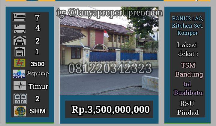 Rumah 2 Lantai Lokasi Strategis Di Gatot Subroto Bandung 1