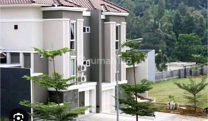 Rumah Mewah Hoek 2,5 Lantai Semi Furnish Di Citra Garden, Teluk B, Lampung 1