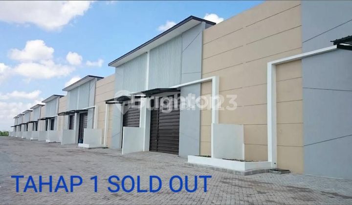 PERGUDANGAN 600 JUTA'AN HANYA 200 METER DARI TOL TRANS JAWA. RAYA CERME GRESIK