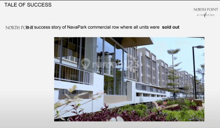 Only IDR ±19M Invest @Prestigious Area North Point Nava Park BSD 19