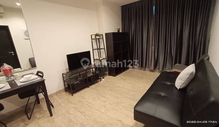 Branz BSD Apartemen 1BR Lantai Tinggi Furnished 1.55M 2