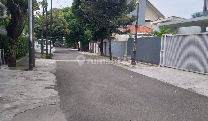 Kebayoran Baru JakSel Rumah Hadap Utara Row Jalan Lebar 12.5M  2