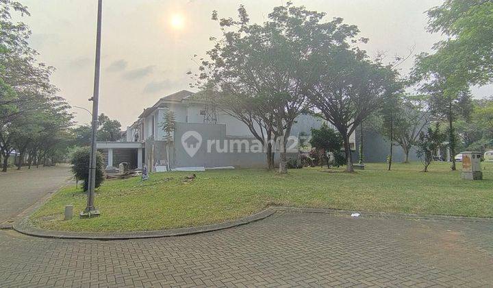 de Park Kavling Hoek Taman Lt 357m2 Selatan-Timur-Utara 18juta 1