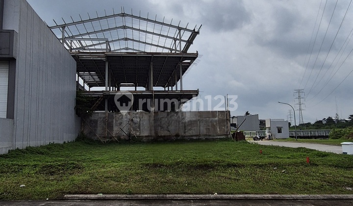 17Jt Kavling Taman Tekno 508M2 Hoek Kontur Tinggi