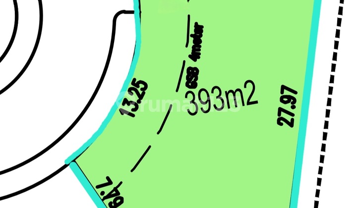9.54Jt Kavling Hoek Foresta 393M2 Dapat 3View 9.54Jt Kavling Hoek Foresta 393M2 Dapat 3View