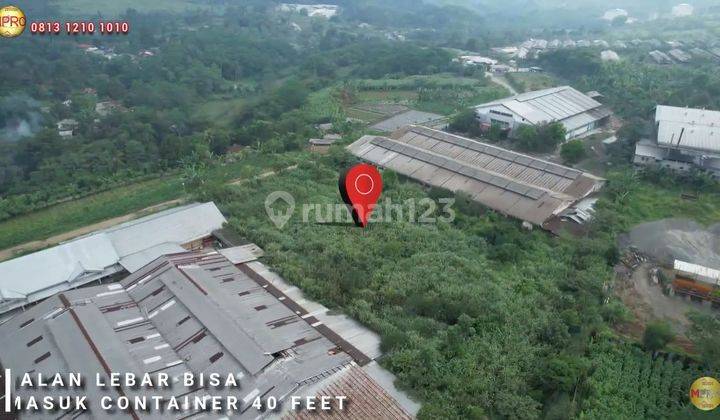 Jual Tanah Industri Dan Pergudangan di Parungkuda Sukabumi, Ppn 4