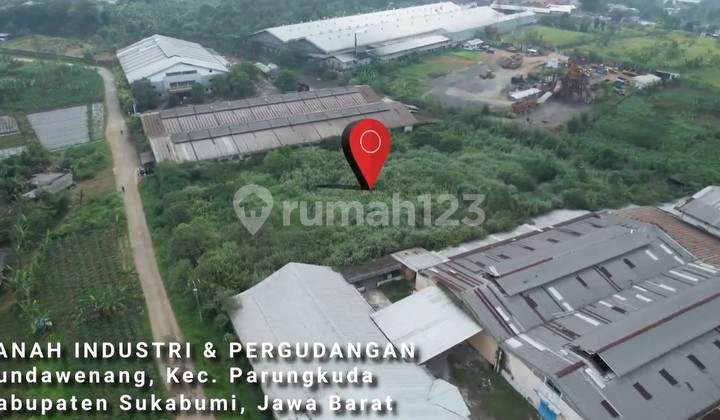 Tanah Kawasan Industri dan Pergudangan Di Jl Raya Bogor Sukabumi 2