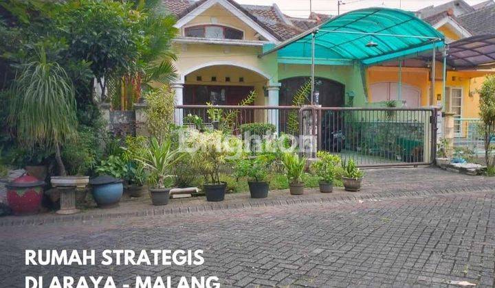 TURUN HARGA ... RUMAH STRATEGIS DI ARAYA KOTA MALANG 1