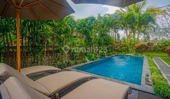 Vila lantai dua dgn suasana tenang dan nyaman area Ubud 1