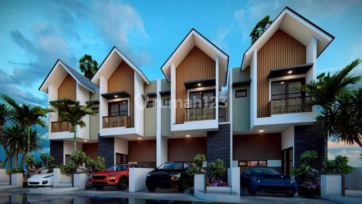 Rumah modern lokasi premium selangkah ke lapangan renon 1