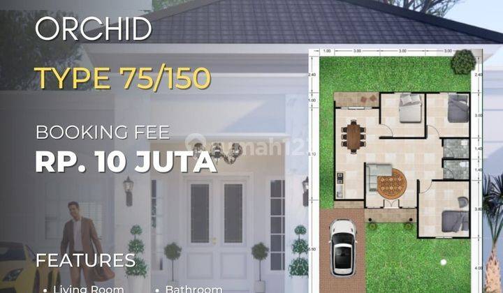 Dijual Rumah Baru Cluster Lokasi Dekat Bandara Jalan Parit Indah Pekanbaru 2