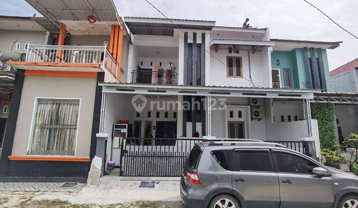 Dijual Rumah Cluster Cantik 2lt di Parit Indah Merak Utama Pekanbaru 1