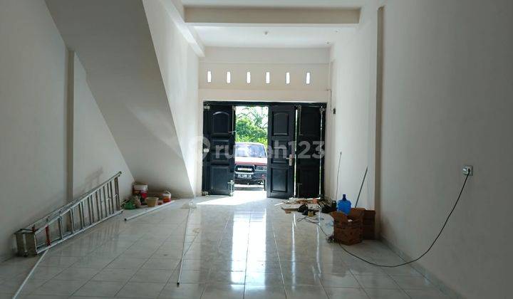Dijual Ruko Kondisi Baru Posisi Hook, Sisa Tanah Belakang 30 Mtr di Tepi Jalan Jl. Parit Indah Pekanbaru 3