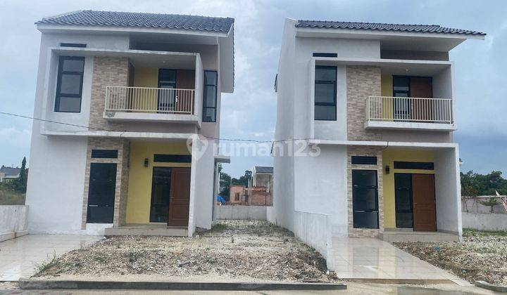 Dijual Rumah Baru cluster 1lt dan 2lt di Jl. SM. Amin - Pekanbaru 1