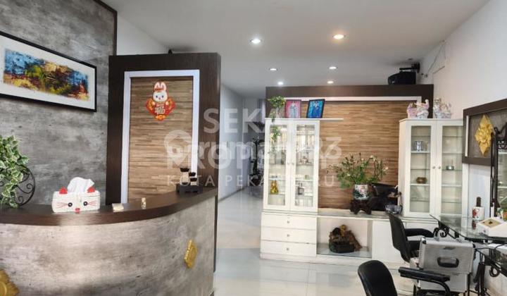 Dijual Ruko Full Keramik 3 1/2 Lantai di Jl Riau Iv - Pekanbaru 1
