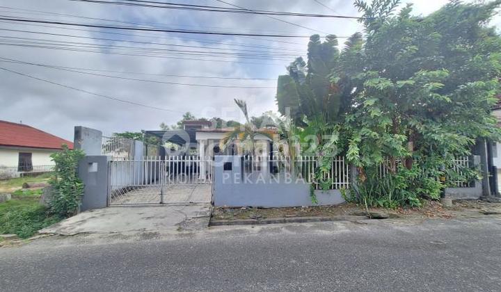 Dijual Rumah Bulatan dengan Tanah Luas Lokasi Gobah-Pekanbaru