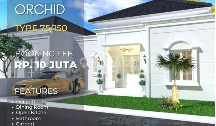 Dijual Rumah Baru Cluster Lokasi Dekat Bandara Jalan Parit Indah Pekanbaru 1