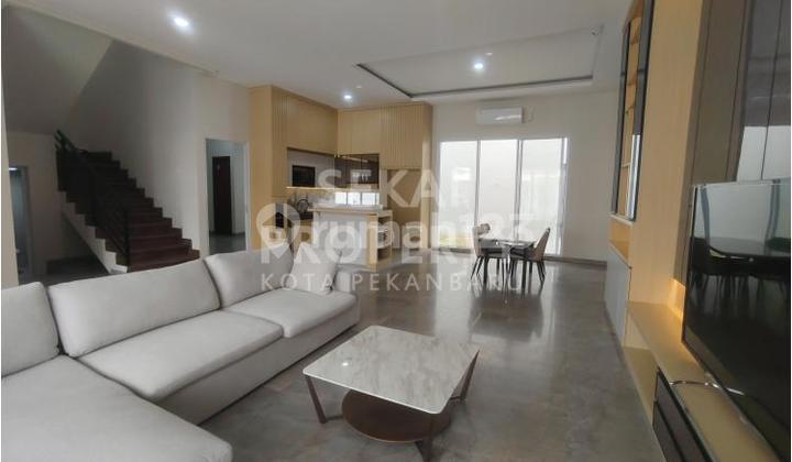 Dijual rumah baru cluster mewah 2lt di Jl. Soekarno Hatta - Pekanbaru 2