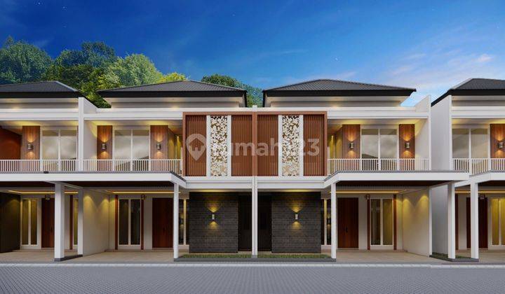 Dijual Rumah Cluster Mewah 2LT Bernuansa Bali Dengan Fasilitas Terlengkap Dan Dilengkapi Kolam Renang Pribadi, Lokasi Jl. Parit Indah Pekanbaru 1