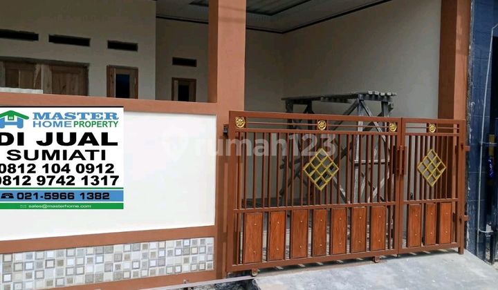 Rumah Cantik Dijual 1 Lantai, Dgn Lt.72 Mtr. Hunian Bangunan Baru Full Renov dan Rapi.dekat Dgn Aeon Mall. 1