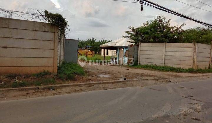 Lahan kosong siap bangun dgn luas tanah 2 hektar. Lokasi strategis dan bebas banjir, berada di pinggir jalan raya, bersebelahan dgn pabrik2, dekat dgn Serpong, akses 40 feed container.  1