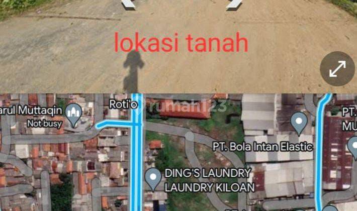 Lahan(tanah)kosong ex.pabrik blao  dgn luas 25.967 mtr.  Legalitas SHM. Lokasi strategis dan bebas banjir, berada di perbatasan DKI Jkt-Tangerang. 1