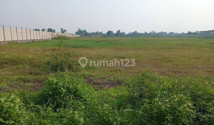 Tanah Jual Lt.50.000 Mtr(5 Hektar), Lokasinya Strategis Dan Bebas Banjir ,Berada Di Dlm Kawasan ,Zona Industri,Akses 40 Feed. Legalitas SHM. 1