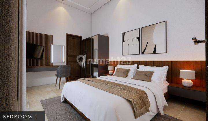 Rumah Semi Villa Full Furnished Di Mumbul, Nusa Dua 2